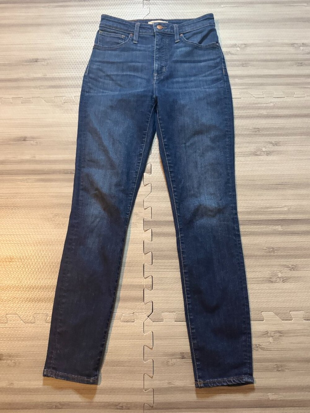 Madewell Women's Curvy High-Rise Skinny Jeans